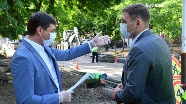 Благоустройство местного значения: стартовал комплексный ремонт на пересечении улиц Речной и Южной