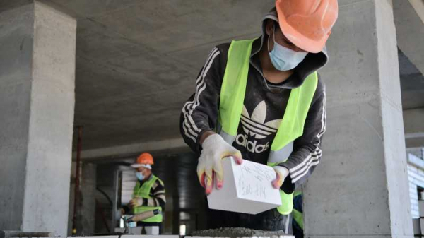 Первая школа для Новознаменского жилого района Краснодара готова на 25% Первая школа для Новознаменского жилого района Краснодара готова на 25%