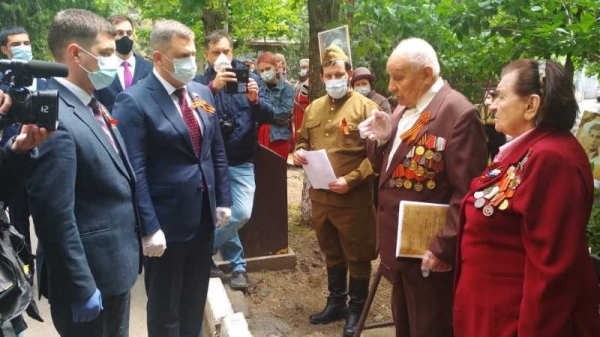 Концертами и парадами во дворах поздравили 186 ветеранов Краснодара