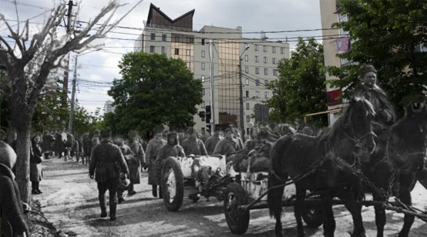 Петля времени. Улицы Краснодара во время войны и в 2020 году Петля времени. Улицы Краснодара во время войны и в 2020 году