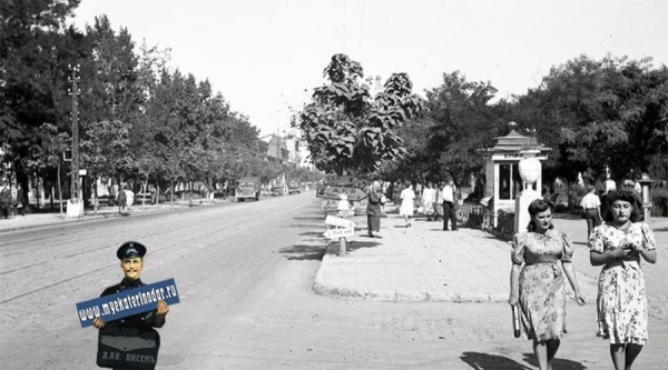 Петля времени. Улицы Краснодара во время войны и в 2020 году Петля времени. Улицы Краснодара во время войны и в 2020 году