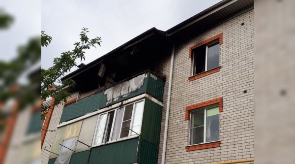 В Апшеронске эвакуировали 20 человек из-за пожара в жилом доме, еще один погиб