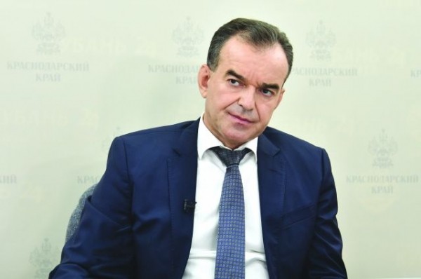 Глава Краснодарского края поздравил жителей региона с Днем России