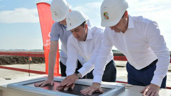 В пос. Знаменском Краснодара начали строительство нового детского сада на 250 мест