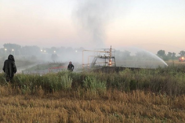 В Краснодарском крае разгерметизировалась газовая скважина (ВИДЕО)