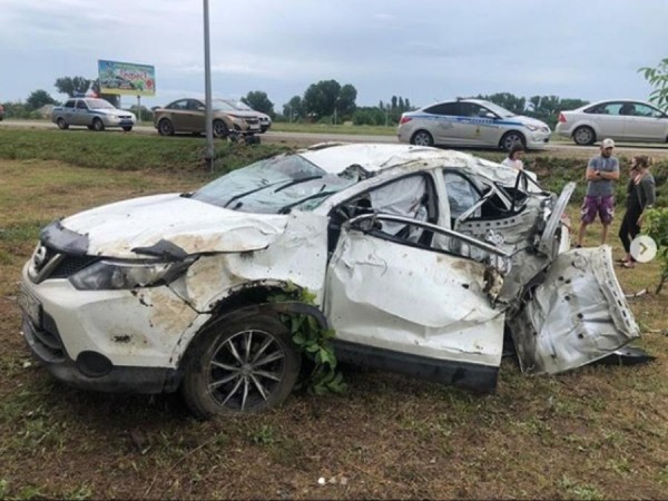 На Кубани водитель уснул за рулем и устроил ДТП