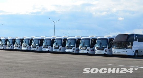 По Сочи будут курсировать новые автобусы По Сочи будут курсировать новые автобусы