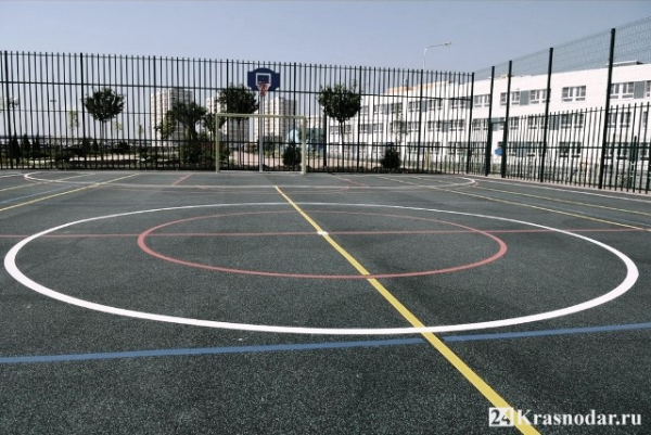 Спортплощадка на Красных Партизан