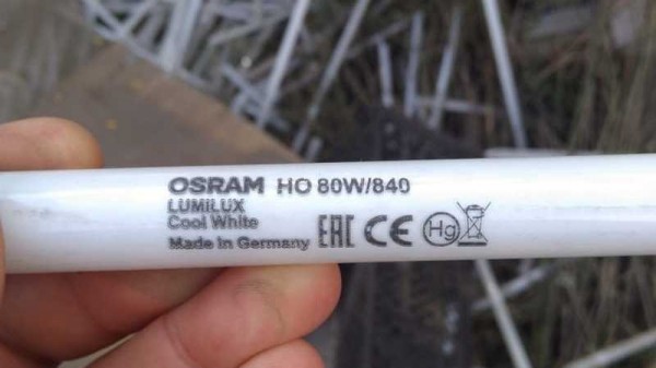 Незаконную свалку люминесцентных ламп ликвидировали в Краснодаре