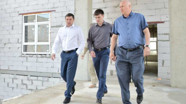 Территорию будущей школы в пос. Российском Краснодара готовят к благоустройству