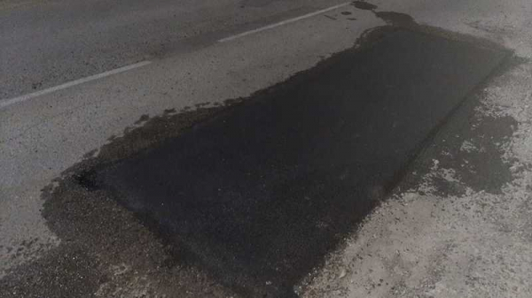 За неделю в Краснодаре сделали ямочный ремонт дорог на площади почти 600 кв. метров