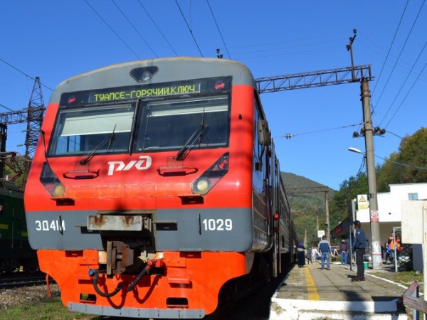 Изменится график движения пригородного поезда Горячий Ключ – Туапсе