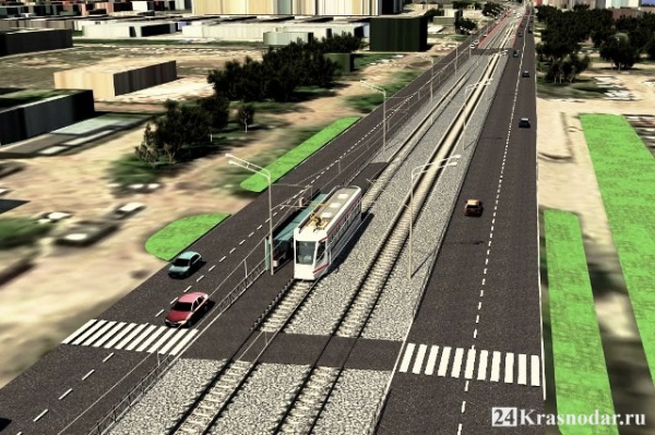 Строительство трамвайной ветки на Московской Строительство трамвайной ветки на Московской