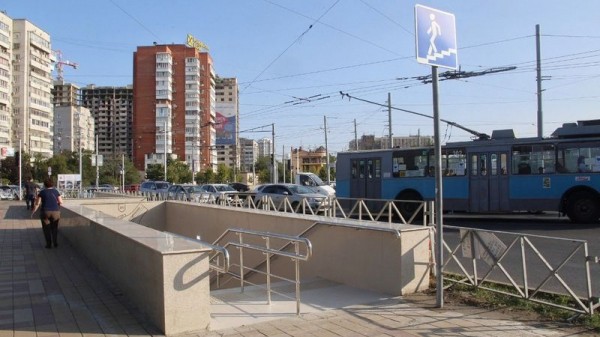 Подземный переход на Старокубанском кольце Краснодара полностью открыт после капитального ремонта Подземный переход на Старокубанском кольце Краснодара полностью открыт после капитального ремонта