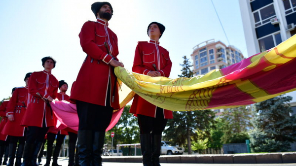 В центре Краснодара прошли торжественные мероприятия в честь Дня образования Краснодарского края