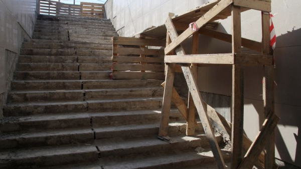 Капремонт подземного перехода на Старокубанском кольце Краснодара завершат 15 сентября