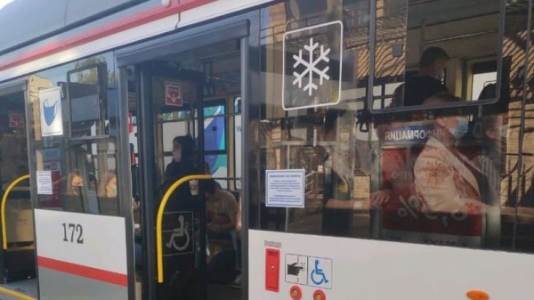 На соблюдение масочного режима в Краснодаре проверили более 3 тысяч единиц общественного транспорта На соблюдение масочного режима в Краснодаре проверили более 3 тысяч единиц общественного транспорта