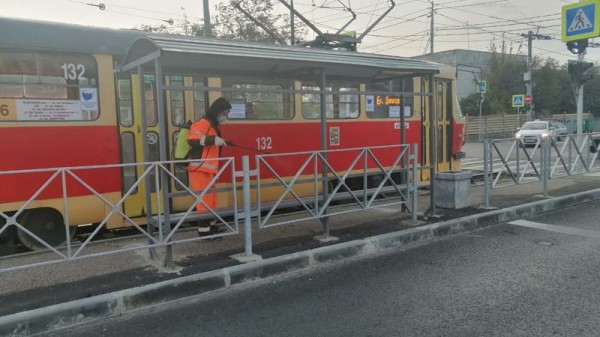 В Краснодаре за сутки обработали более 100 общественных мест