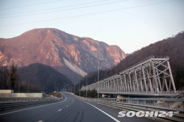 Дорога из Сочи в регион Кавказских минеральных вод сократится вдвое