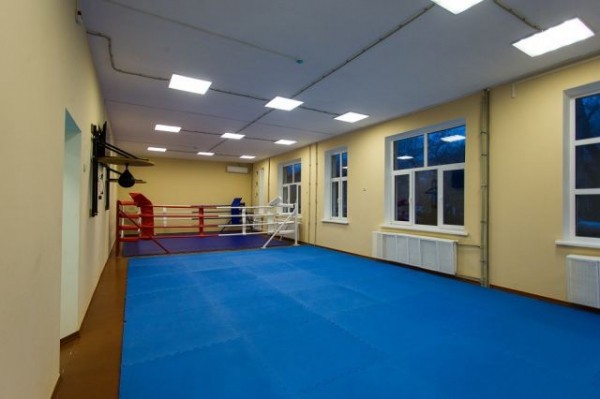 В девяти сельских школах Кубани отремонтировали спортзалы