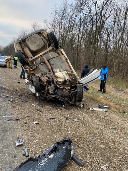 В смертельном ДТП на Кубани погибли пять человек