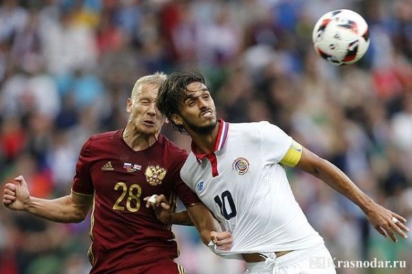 Российская сборная проиграла национальной команде Коста-Рики в товарищеском матче по футболу