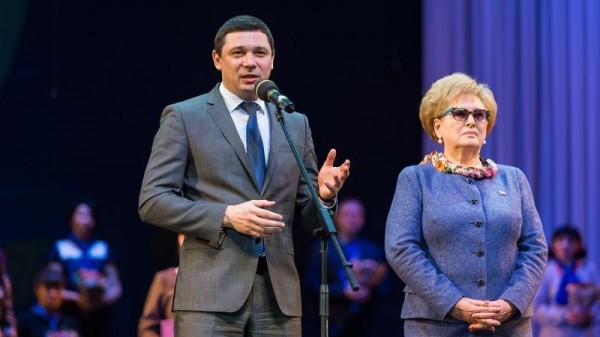 Евгений Первышов и Вера Галушко поздравили краснодарцев с Днем защитника Отечества