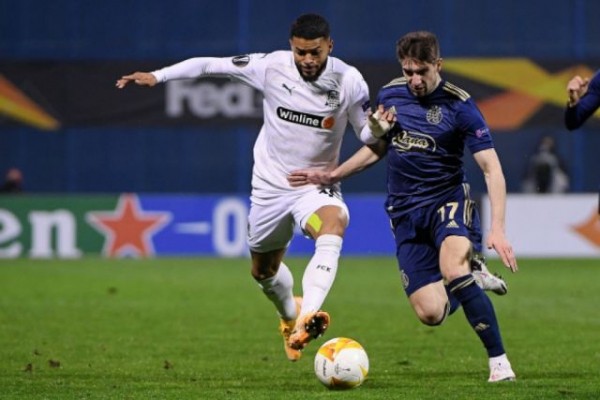 ФК &laquo;Краснодар&raquo; проиграл загребскому &laquo;Динамо&raquo; и выбыл из Лиги Европы