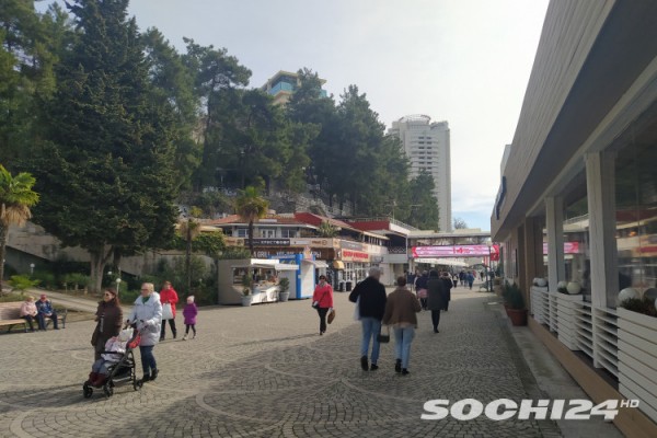 "Море в отпуске": показываем, что происходит на зимних пляжах в Сочи  (Фото)