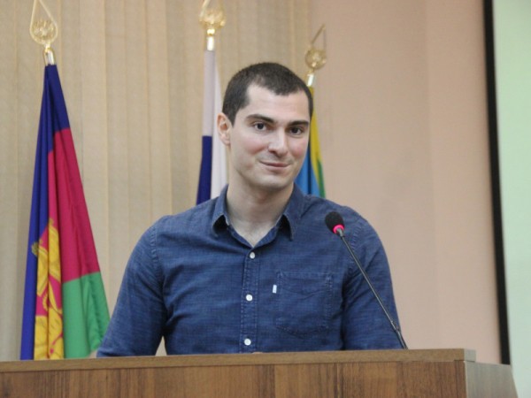 Представлен новый руководитель молодежного Совета при главе Туапсинского района Кубани