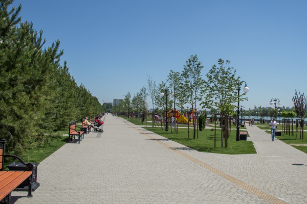 В Краснодаре стартовало благоустройство четырёх зелёных зон