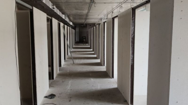 Строительная готовность школы на ул. Конгрессной в Краснодаре составляет 71%