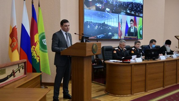 В Краснодаре прошел ежегодный сбор Екатеринодарского районного казачьего общества