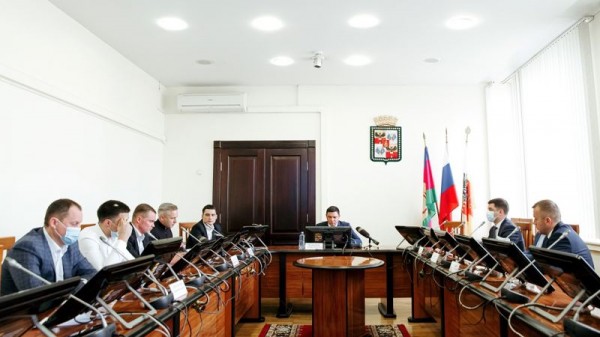 На участке строительства новой трамвайной линии в Краснодаре восстанавливают разворотное кольцо