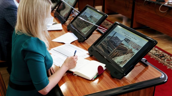 На участке строительства новой трамвайной линии в Краснодаре восстанавливают разворотное кольцо