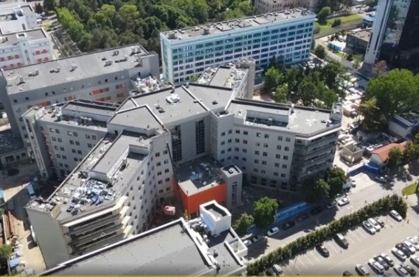 Лечебно-диагностический корпус детской краевой больницы готов на 60%