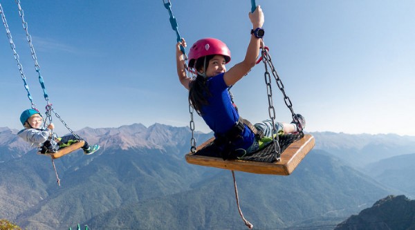 Осенний антистресс на курорте «Роза Хутор». Мы нашли 8 детских развлечений, которые понравятся взрослым