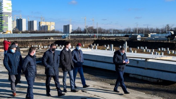 Новую школу начали строить в краснодарском поселке Плодородном