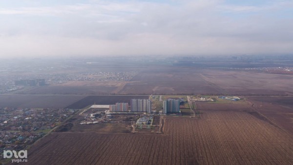 Как сейчас выглядит будущий микрорайон Краснодара на 200 тысяч жителей? Показываем Знаменский и Новознаменский с высоты птичьего полета