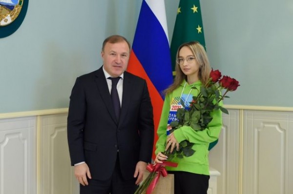 В Адыгее поздравили победителей Всероссийского конкурса «Большая перемена»