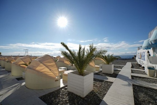 Курорты Краснодарского края увеличили количество зимних пляжей вдвое