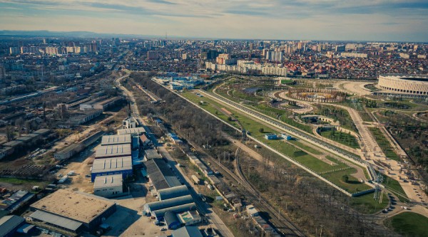 Где хотят построить транспортную артерию из центра Краснодара в Лорис, Знаменский и аэропорт? Смотрим с высоты птичьего полета