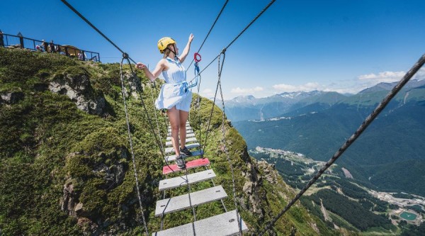 Три дня на «Роза Хутор» летом с разным бюджетом