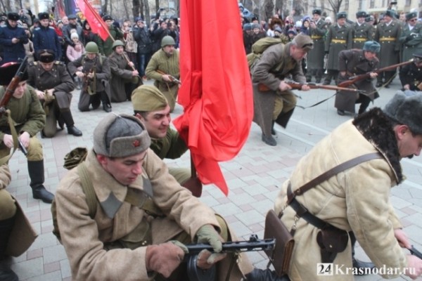 Краснодар вновь освободили от фашистов