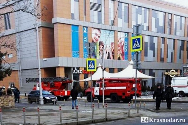 В ТРЦ «Галерея» пожар