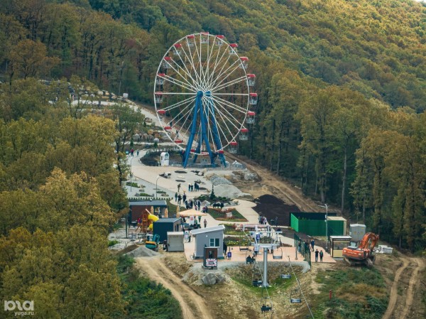 Курорт одного дня. Летаем над новой канатной дорогой в Горячем Ключе Курорт одного дня. Летаем над новой канатной дорогой в Горячем Ключе