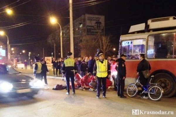 Троллейбус раздавил болельщика &laquo;Спартака&raquo;