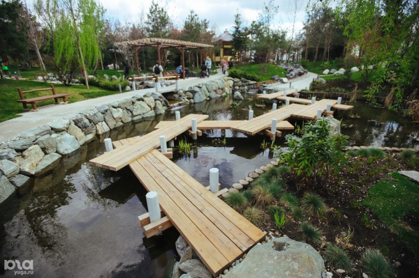 Японский сад называют самой камерной и атмосферной локацией парка &laquo;Краснодар&raquo;. Фото и впечатления