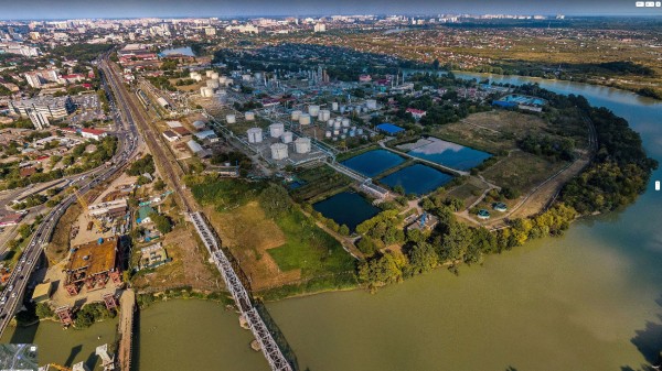 Как выглядит Краснодар с высоты птичьего полета. Показываем 44 панорамы Как выглядит Краснодар с высоты птичьего полета. Показываем 44 панорамы