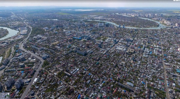 Как выглядит Краснодар с высоты птичьего полета. Показываем 44 панорамы Как выглядит Краснодар с высоты птичьего полета. Показываем 44 панорамы